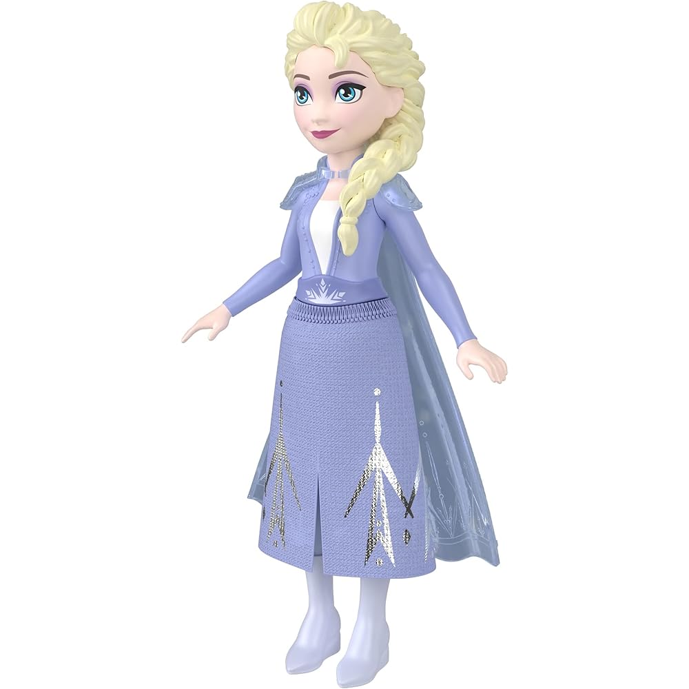 Mattel Disney Холодное Сердце Мини-кукла Эльза Игрушка для переодевания 3+ лет