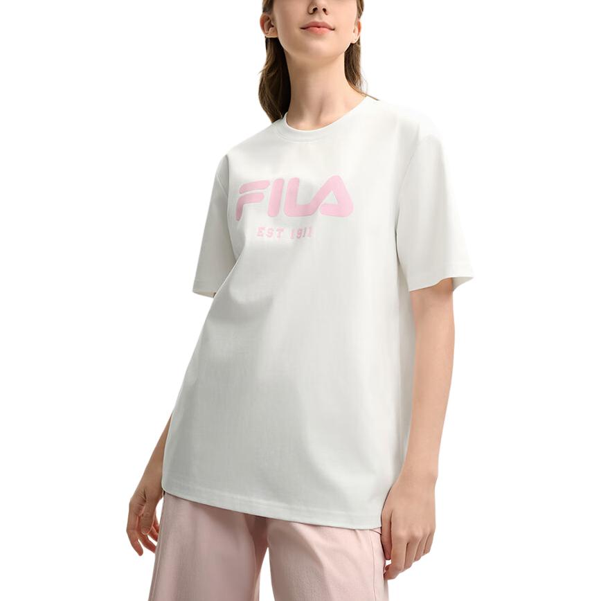 Fila ОРИГИНАЛЬНАЯ Футболка Унисекс Клубника Белый Шоколад F51M519106F-ZA