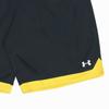 Under Armour All Over Print Loose Fit Short Sleeve Knit Shorts Casual Sports Set Men Sets Black 21500531-001+21500202-001