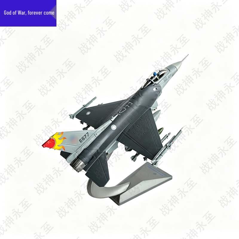 Модель истребителя F-16