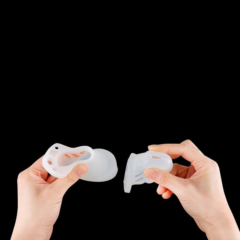 Силиконовая клетка целомудрия для мужчин: СМ Эротическое устройство для тренировки воздержания