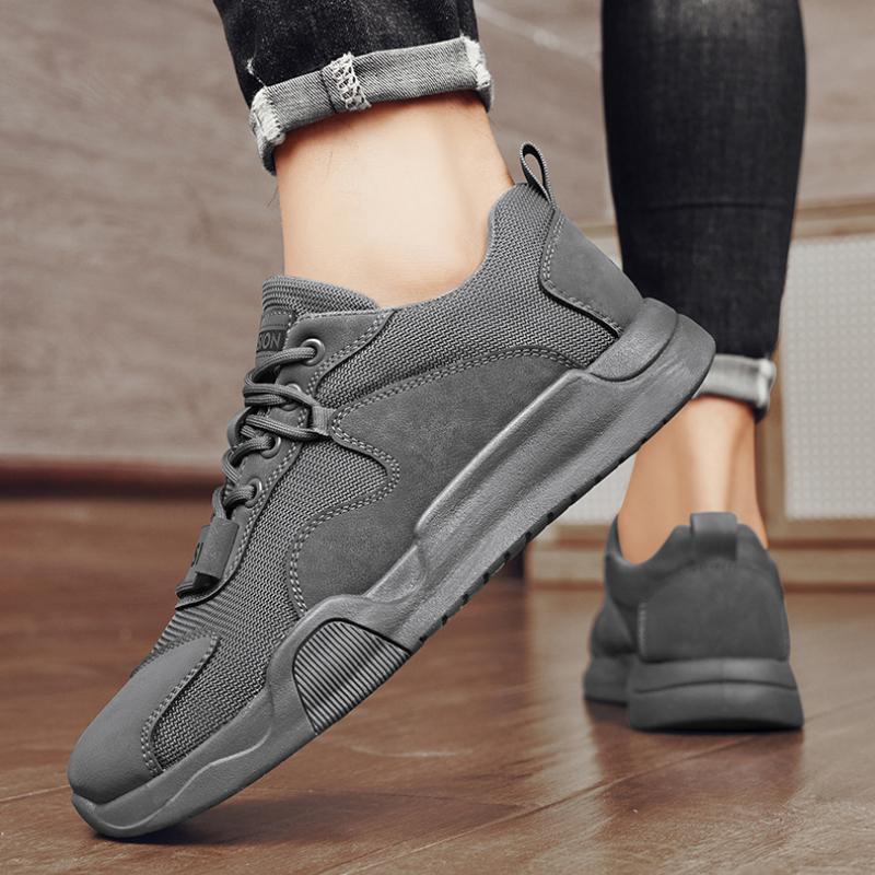 Модные мужские повседневные кроссовки на платформе, осенние новые вулканизированные туфли, мужские модные повседневные кроссовки, мужские брендовые дизайнерские кроссовки