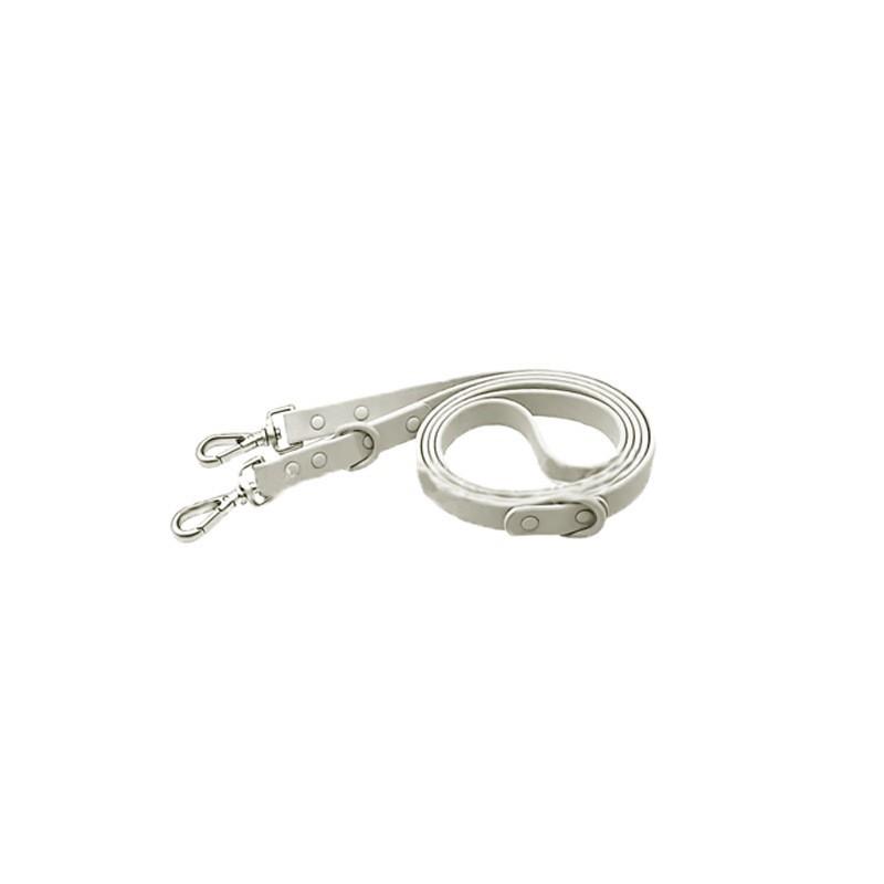 PVC Dog Leash Set 2 Hooks With Dispenser Waterproof Hands Free Dog Rope Strap Soft Adjustable Dog Vest Collar Matching Leashes
