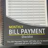 Тетрадь ежемесячной оплаты счетов, отслеживание счетов и список записей об оплате, на спирали, 8,46 x 11,02 дюйма