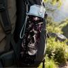 1PC Dark Skull Rose Mystic Gothic Art Print 750ml Color Plastic Sports Water Bottle Leakproof Flip Straw Lid Suitable for Sports Office Home Use