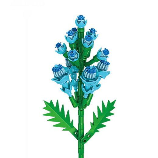 Flower Model Eternal Bouquet Building Blocks Creative Home Desk Plant Decoration Assemble Bricks Educational Toy Girl Kids Gifts