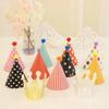 with Pom Poms Birthday Party Hats Colorful Birthday Crown Hat  Kids Birthday Party