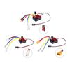 Waterproof 60A Brushed ESC For 1/10 Scale Crawlers Car With RTRs Plugs Play And LiPos Compatibility