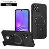 Невидимый чехол-подставка для Samsung Galaxy A07 A16 A15 A13 A04S A05 A52 A25 A55 A35 A06 A26 A36 A56 Магнитный Жесткий Противоударный Чехол
