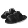 Winter Plus Velvet Warm Cotton Slippers for Home Use Casual and Fashionable Plus Cotton Slippers Fuzzy Slippers 35-44