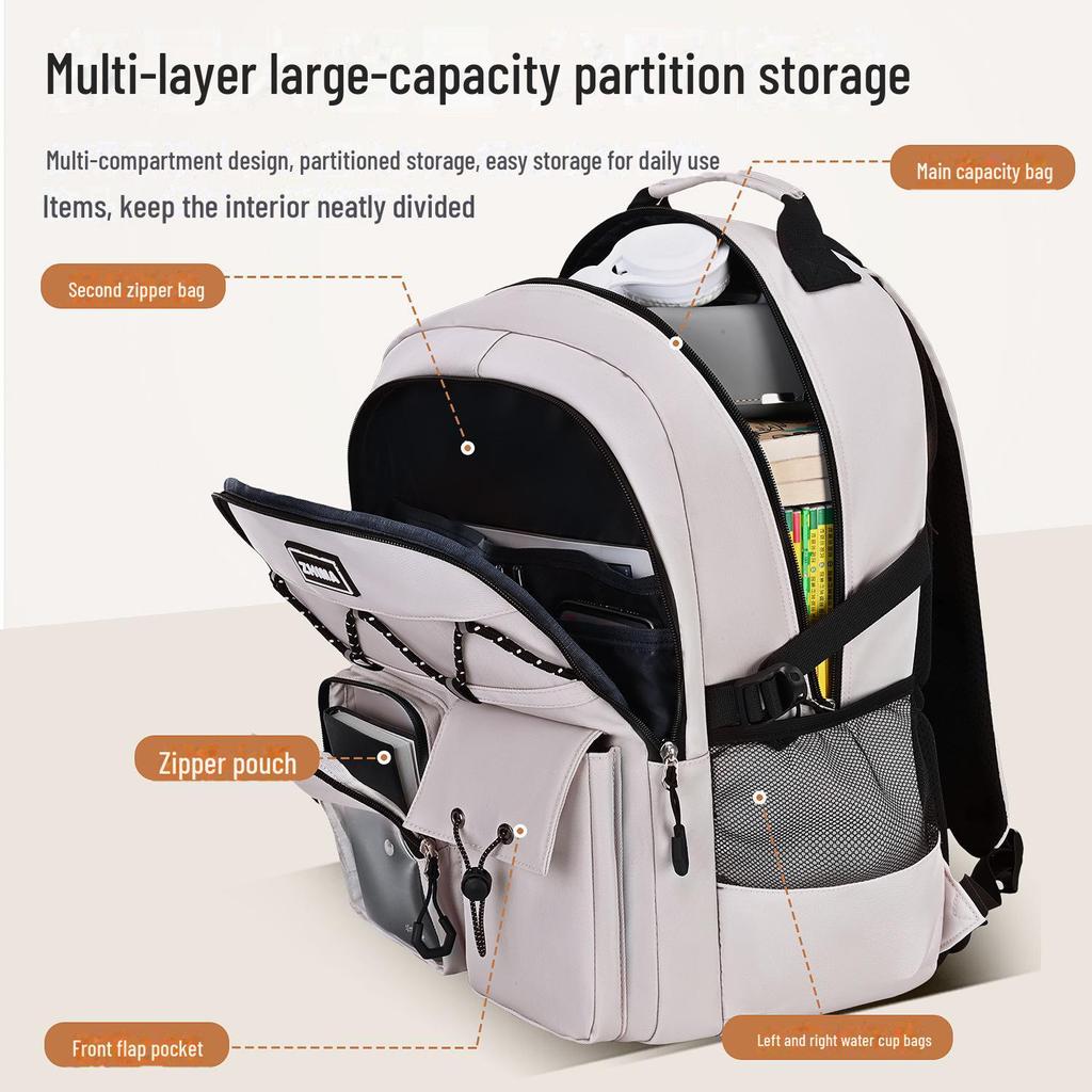 Сверхлегкий рюкзак Zhima Baby с защитой позвоночника для учеников средней школы