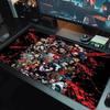 Horror Movie Series Color Mouse Pad Large Gaming Table Cushion Non-slip Laptop Tablet Big Mousepad XXL Mat Mini PC Playmat With Lock edge