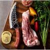 Острый и прочный нож шеф-повара из нержавеющей стали для легкой разделки мяса, нож для обвалки, нож для стейка, мясной тесак, удобный нож