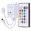 24-кнопочный умный светодиодный пульт дистанционного управления RGB беспроводной контроллер 16 цветов 4 световых режима DC 5V?24В для