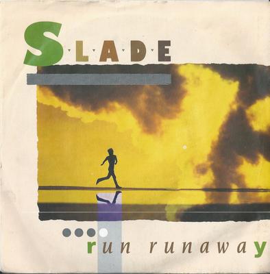 7-дюймовая пластинка SLADE Run Runaway RCA385 RCA 1984 UK Rock Б/у