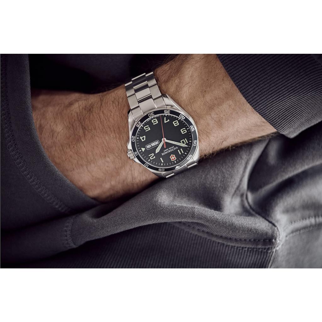 Victorinox 241851 FIELDFORCE Мужские с сине-стальным циферблатом