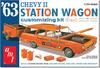 Platz AMT 1963 Chevy II Station Wagon Custom Kit 3in1 Plastic Model AMT1201 1/25 (Car)