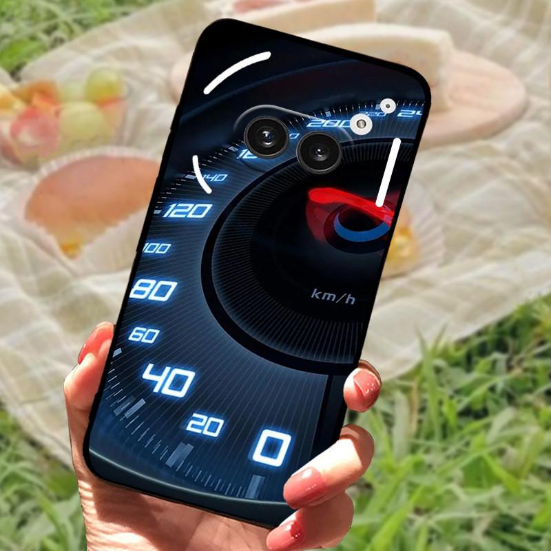 Чехол-бампер для Nothing Phone 2A, силиконовый, мягкий, модный, черный, Full Protective A142 Capa