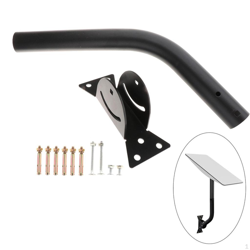 Комплект для монтажа Интернета, металлическое основание опорного рычага, фиксированная установка, устойчивая опора, настенное крепление для автофургона