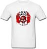 Live & Louder Punk Style Men T-Shirt The Dead Daisies Skull Grey T Shirt