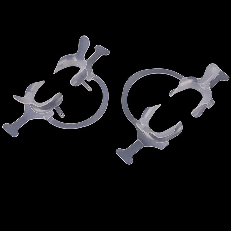 Dental Cheek Lip Retractor Mouth Opener C-Shape Handle Wing Expanders