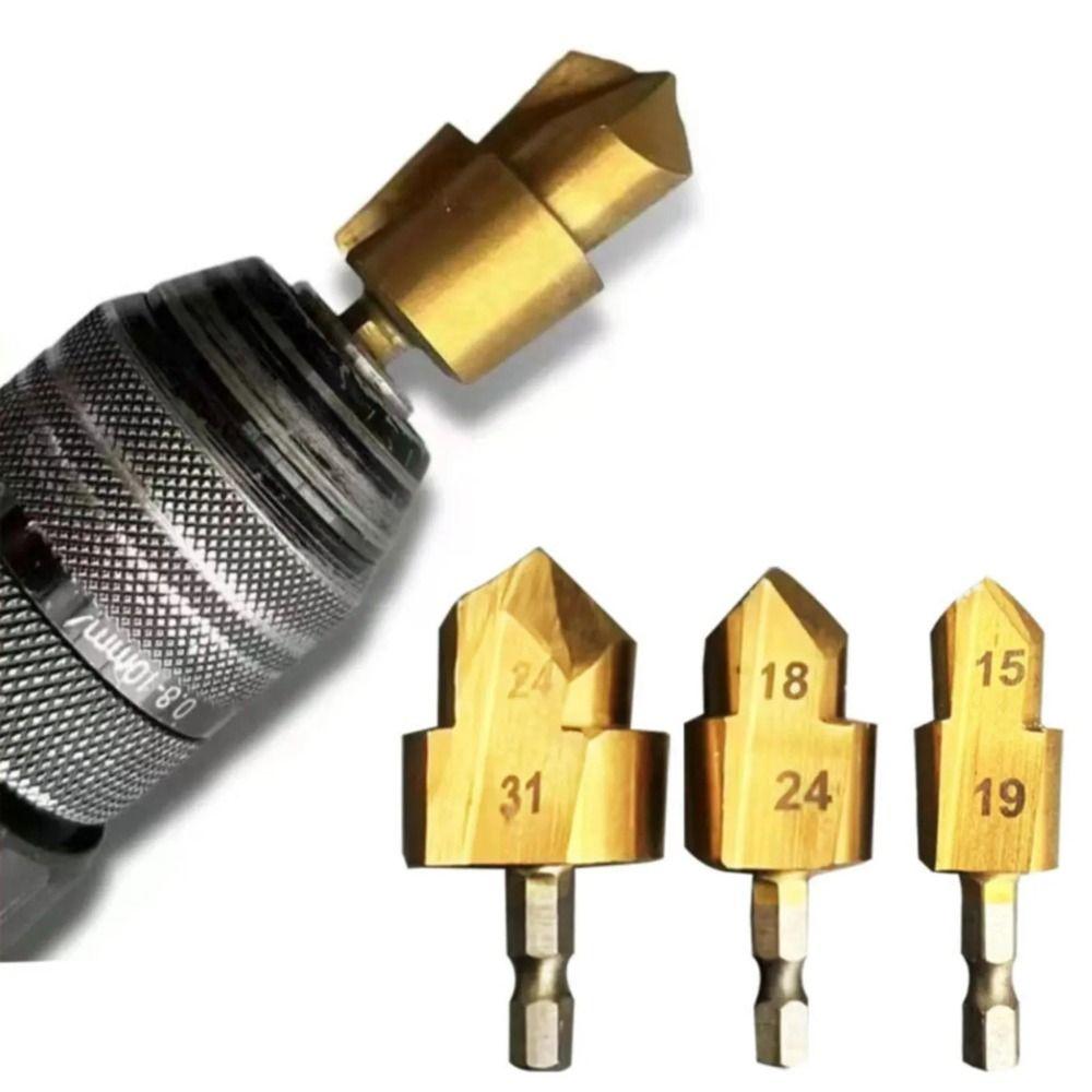 PPR Water Pipe Fitting Reamer Punching Conduit Reamer Pipe Reaming Drill Bits Plastic PPR PVC