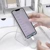 2Pcs Clear Rack Lazy Phone Stand Ins Style Smartphone Bracket Simple Cell Phone Holder  Counter