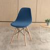 Velvet Short Back Bar Chair Cover Small Size Elastic Seat Case For Dining Room Home Decor