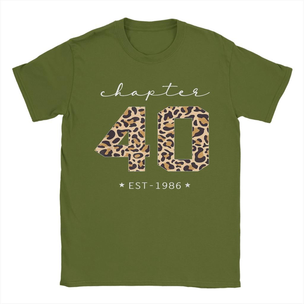 Leisure Vintage 1986 40th Birthday TShirt for Unisex Round Collar 100 Cotton T Shirt Short Sleeve Tee Shirt 6XL Clothes
