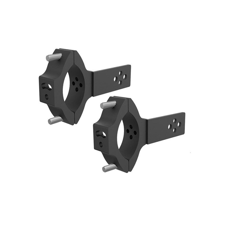 2 шт. Светодиодный кронштейн фары Труба Вилка 30-54 мм Крепление Вождение Противотуманная фара Зажим Держатель Подставка Для Кафе Рейсера Чоппера Мотоцикла