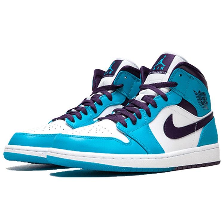 Air Jordan 1 Mid 'Hornets' Men's 554724-415