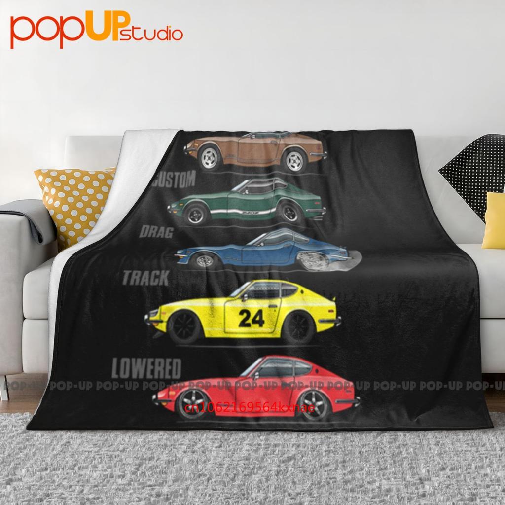 Винтажное одеяло-покрывало Datsun 200Z 240Z 280Z, ультрамягкое, для зимы, дивана, кровати