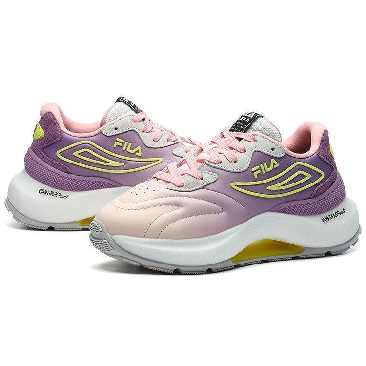 Fila Flusso Fashion Sports Low-Top Casual Shoes Women Sneaker Purple Pink F12W213113FSB