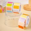 Waterproof Color Index Labels Stickers for Classification and Marking Office and School Supplies, Handwritten Name Labels