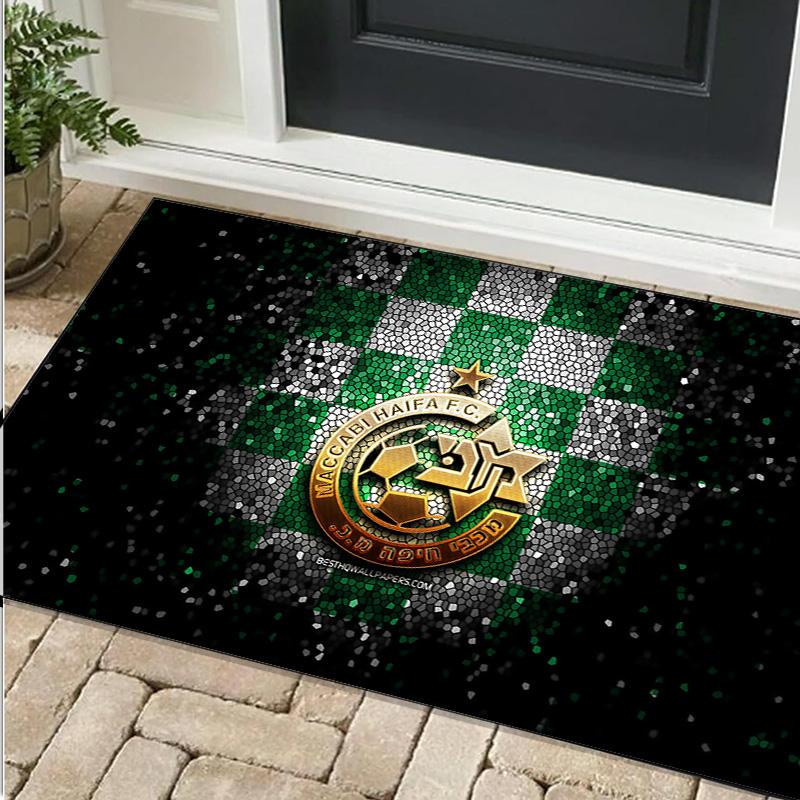 Losc Football Crest Carpet, Chair Rug,Rug for Office Bedroom living rooms, Doormat decor Fan Gift Christmas Gift