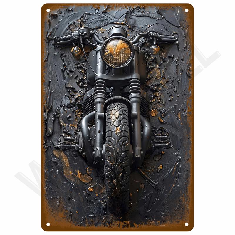 Vintage Room Decoration Home Decor Items Tin Signs Aesthetic Men Bedroom Metal Signs Retro Metal Plate Posters Wall Art Mural
