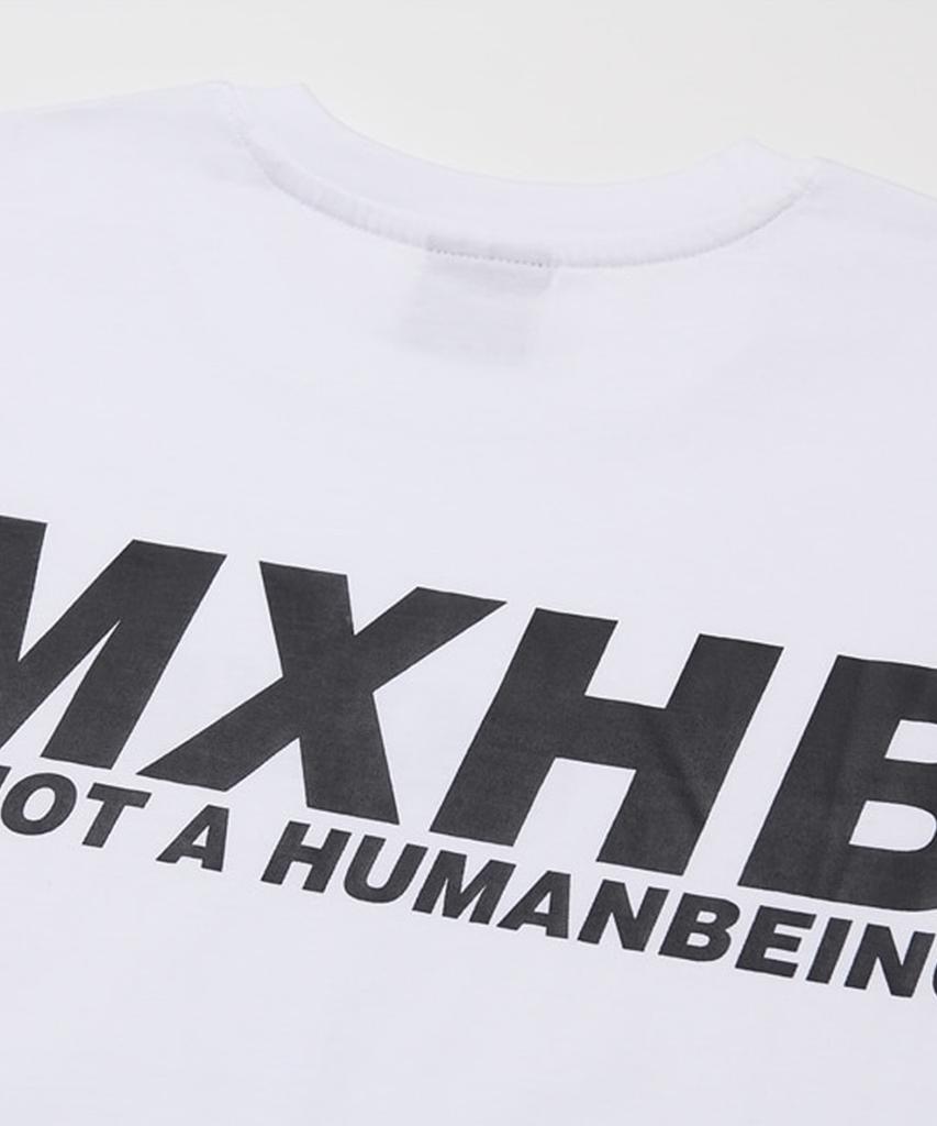 Aimnaseohyumeonbiing Футболка с коротким рукавом Word - Белый