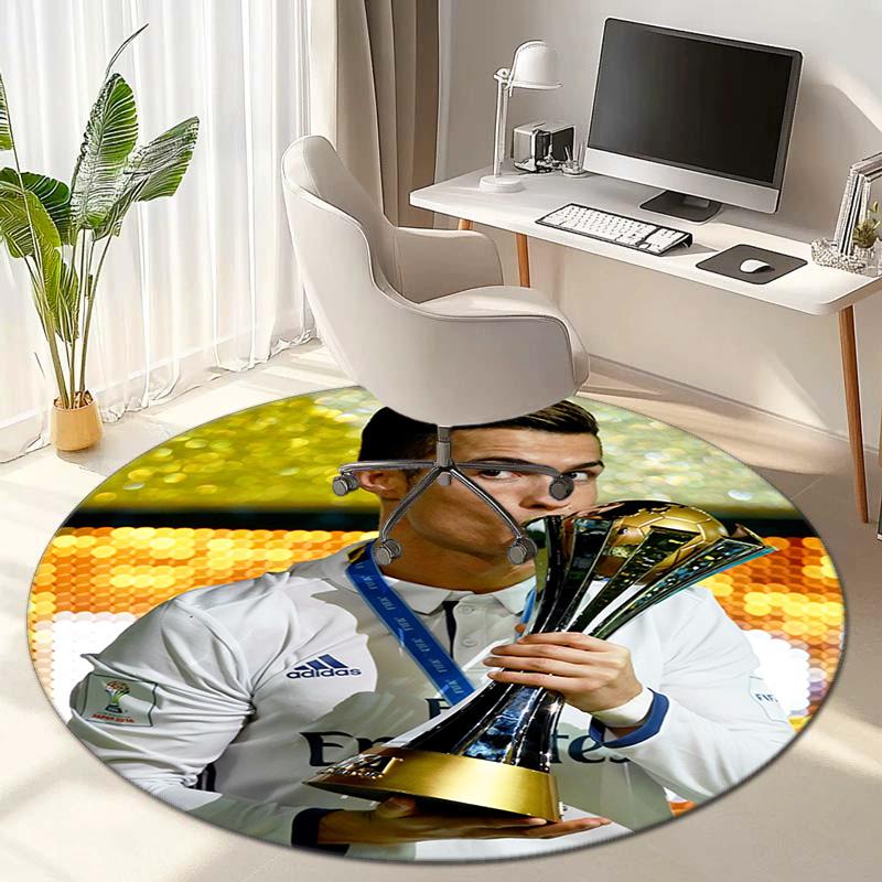 Cristiano Ronaldo Portugal Football Glory Carpet Home Decor Suitable For All Seasons Office Chair Cushion Room Doormat