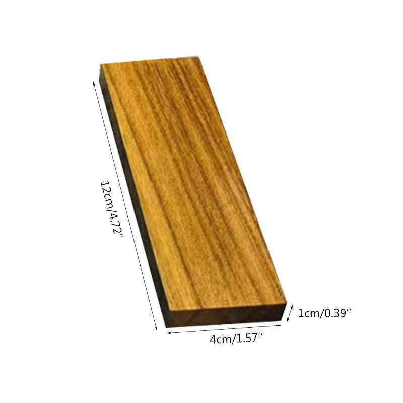 120*40*10ММ Заготовка для рукояти DIY Экзотическая древесина для накладок на нож, Накладка на нож Накладки для ножа Материал заготовки для изготовления ножей DIY