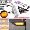 Fit For Mini Countryman F60 2017- Smoked Dynamic Sequential LED Side Marker Light Flowing Turn Signal Lamp 2Pcs
