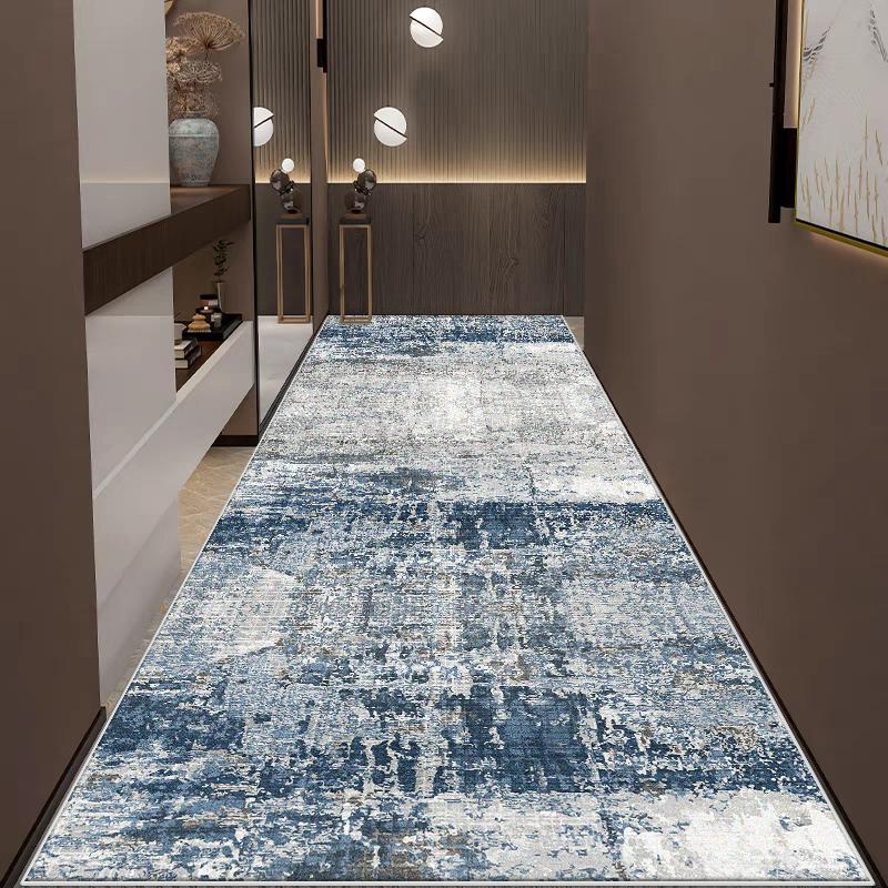 Современный ковер-дорожка для коридора для украшения прихожей, гостиной, дома, прохода, напольные коврики, роскошный декор прихожей, ковер-длинная полоса