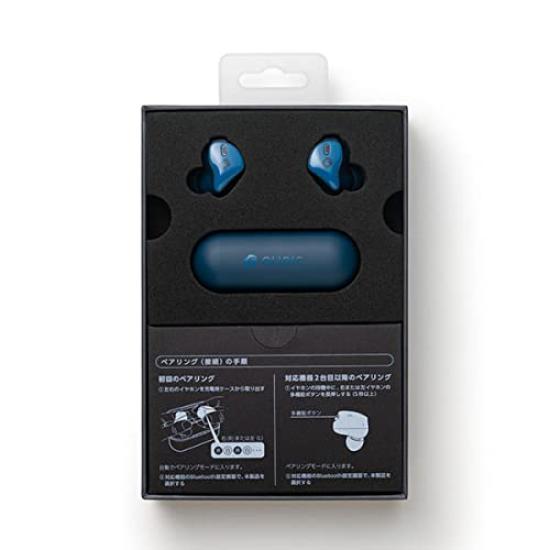 GLIDiC Wireless Earphones Bluetooth Function Type Superb Fit IPX5 Waterproof Standard Active Noise Canceling Rapid Charging Up To 35 Blue Width X