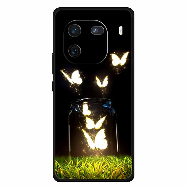 Чехол для Vivo Iqoo 12 Мягкий силикон Милый Кот Лев Печатные Чехлы для Vivo iQOO 12 Pro Чехлы Роскошные Защитные Сумки Iqoo12