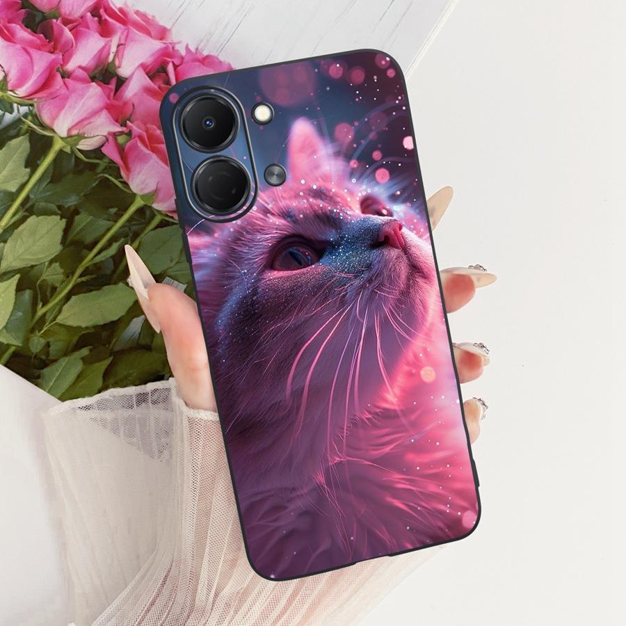 Модный стиль Расписанный чехол-ракушка для Tecno Spark GO 3 go3 Чехол KN3 Capa Мягкий силикон Черный Новый дизайн Чехол для Tecno POP 20 Couqe