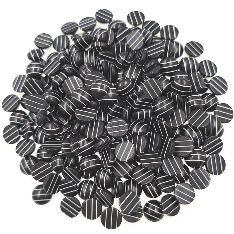 10Pcs National Flag Beads DIY Craft Supplies Shell Patch Candy Rainbow Stripes Decor Materials Resin Jewelry Accessories