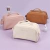 Travel Makeup Bag,Large Capacity Cosmetic Bags for Women,Waterproof Portable Pouch Open Flat Toiletry Bag