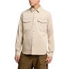 Moncler SS26 Cotton Blend Gabardine Long Sleeve Shirt With Pocket And Button Men shirts L10912F00055598QH21L