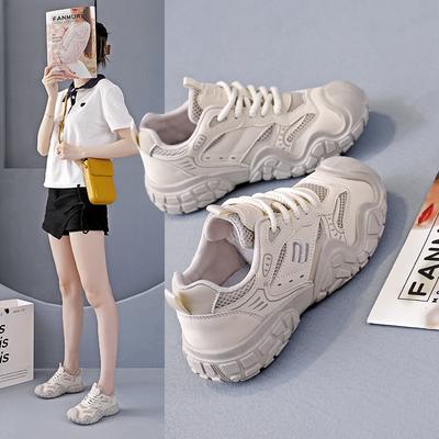 Модные кроссовки папы интернет-знаменитости женские 2025 осень новые беговые спортивные туфли дуриан походные туфли повседневная женская обувь
