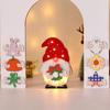 Christmas Decorations DIY Wooden Luminous Ornaments Independence Day Halloween Easter Decorations