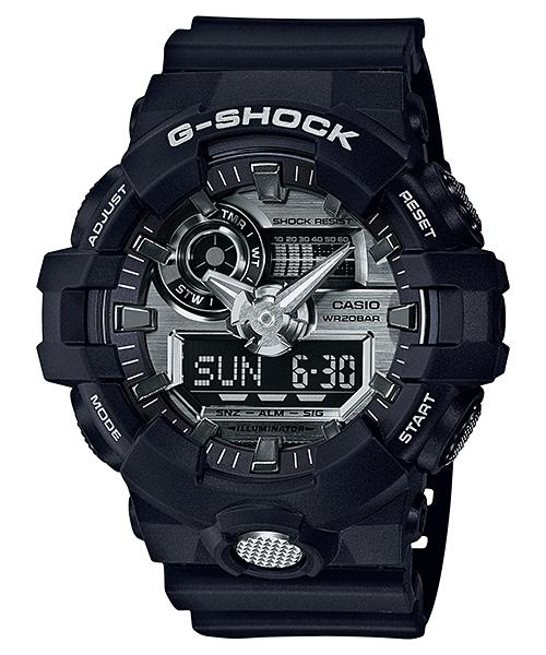 Casio Men's Resin 200M Water Resistant Analog Shock Resistant Quartz Watch GA-710-1A